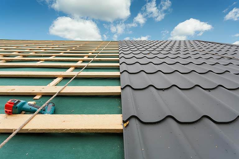Metal roofing image