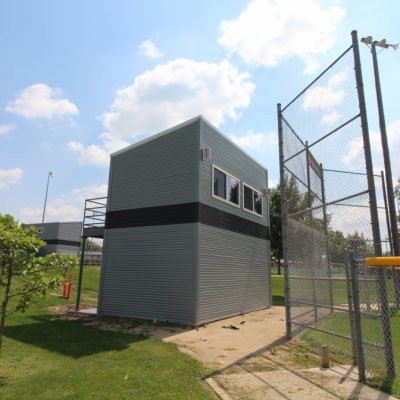 Janesville Baseball/Softball Press Boxes
